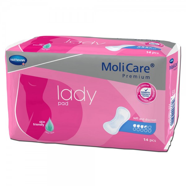 Packshot MoliCare Premium Lady PAD 3 5D 14